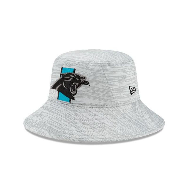 NFL Carolina Panthers Official Training Stretch (BNE6964) - Blue New Era Bucket Hats